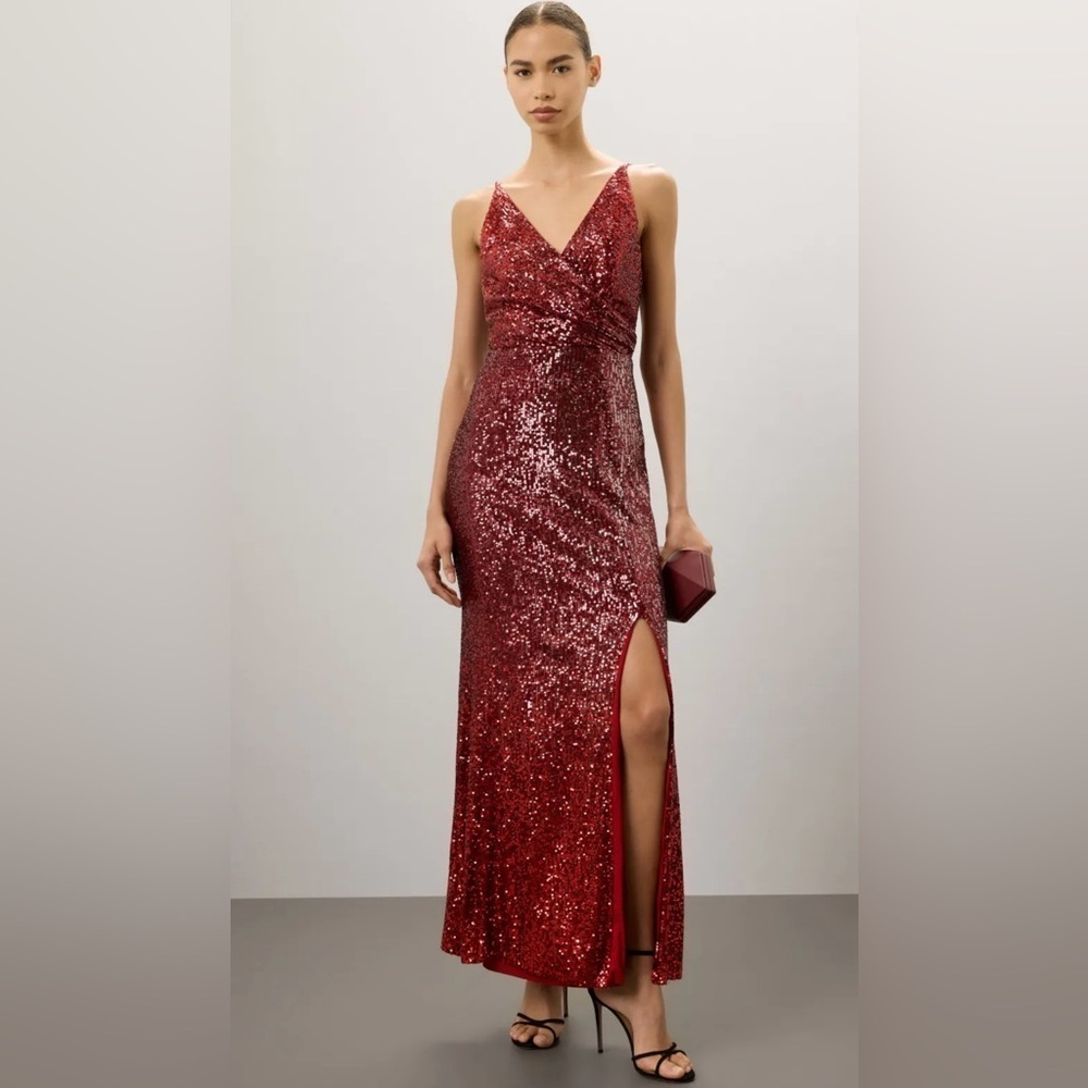 NWithTag Dress The Population
Jordana Sequin Gown